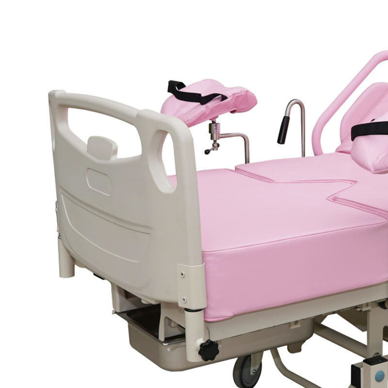 MN-DB003 Hospital Medical Obstetric Delivery Bed Hydraulic Gynecological Examination Labour Birthing Table Wooden Box