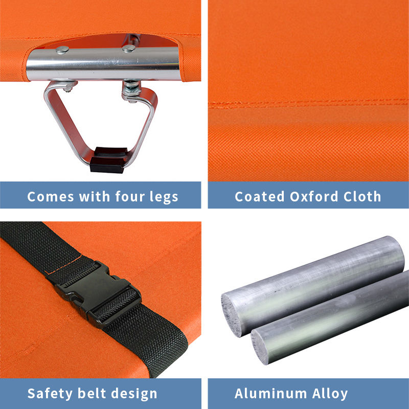 MN-AS022 Medical Folding Emergency Rescue Stretcher For Hospital