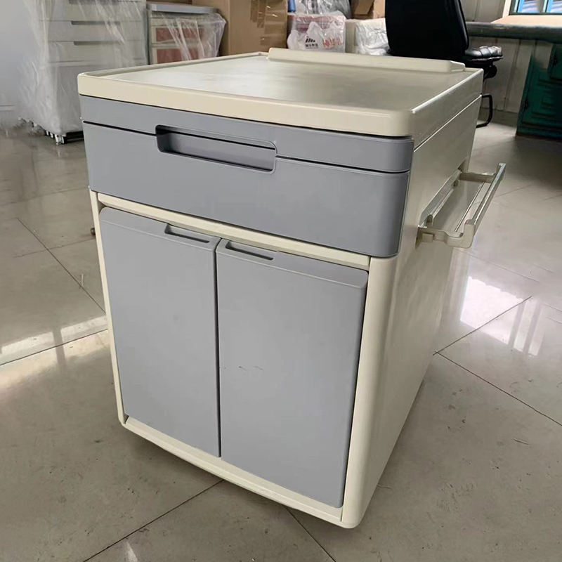 MN-BL002 Best price Hospital Nightstand ABS Bed Cabinet