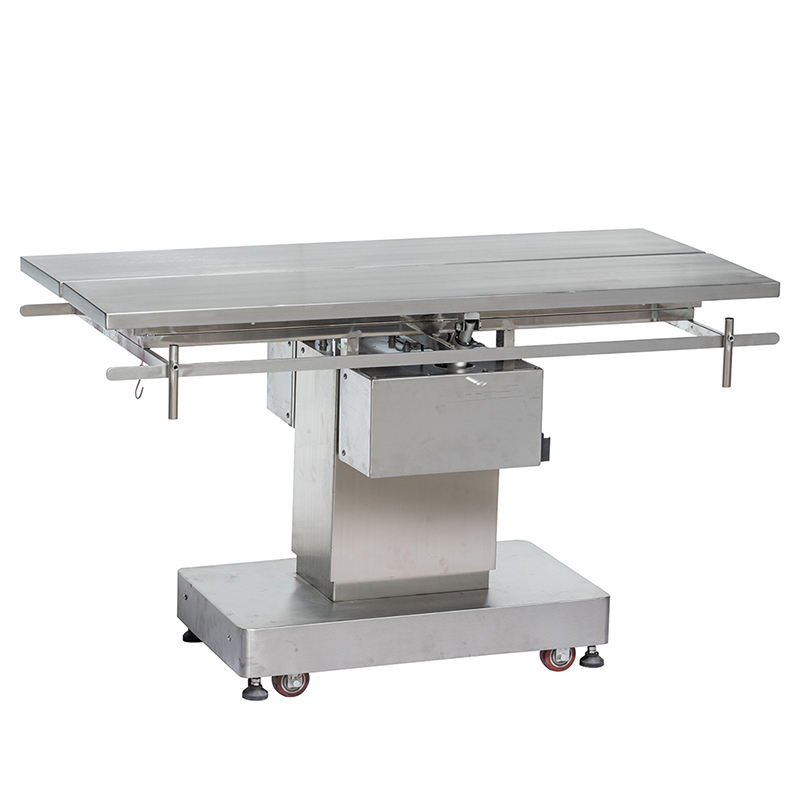 MN-POR003 Veterinary Operating Table Better Loading 304 Stainless Steel Surgical Bed for Large Dog
