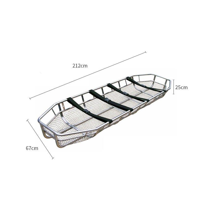 MN-AS015 High End Ambulance Rescue Equipment Basket Stretcher