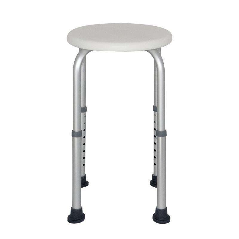 MN-XZY002 Rotary Bath Shower Chair with Armrests Adjustable Elder Portable Folding Bath  Chair