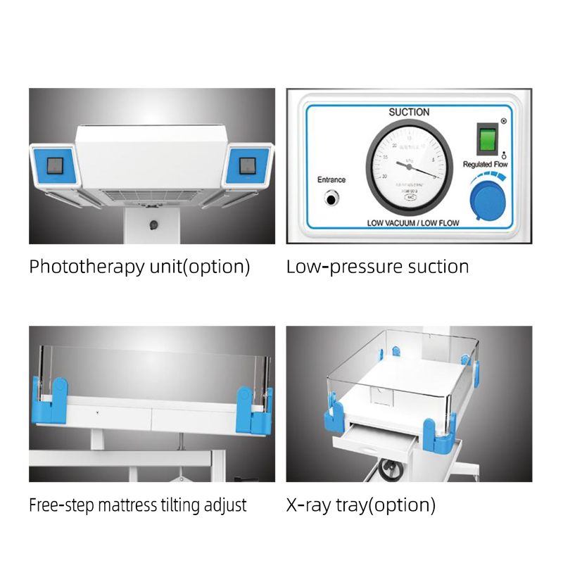 MN-IW005 High Quality Hospital Use Baby Warmer Machine Infant Radiant Warmer for Newborn Baby Hospital Monitoring